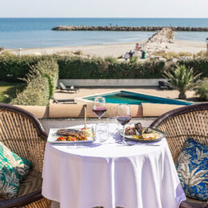 Restaurant Le Grain De Sel - Un panoramique exceptionnel sur la Mer et l’horizon